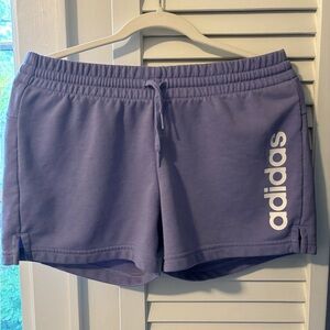 Adidas French terry slim logo shorts